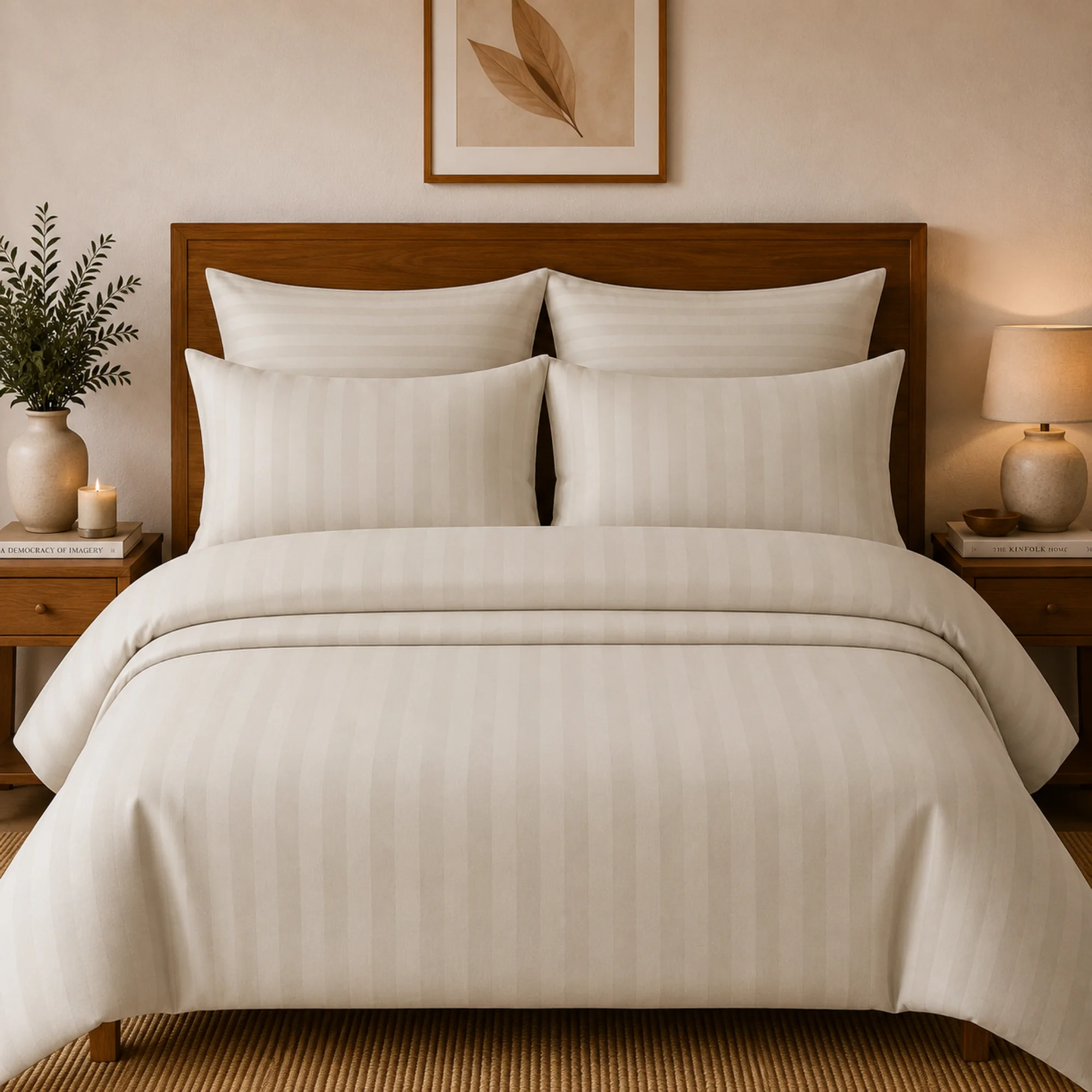 Classic Stripe Percale