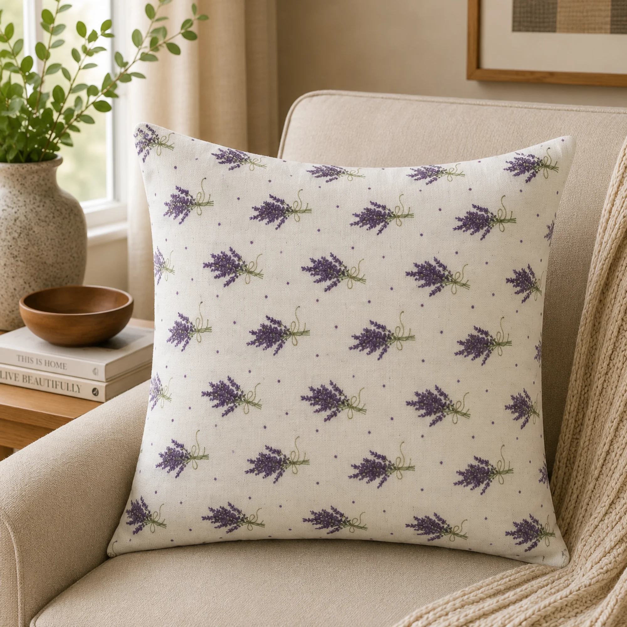 Lavender Bouquet Print