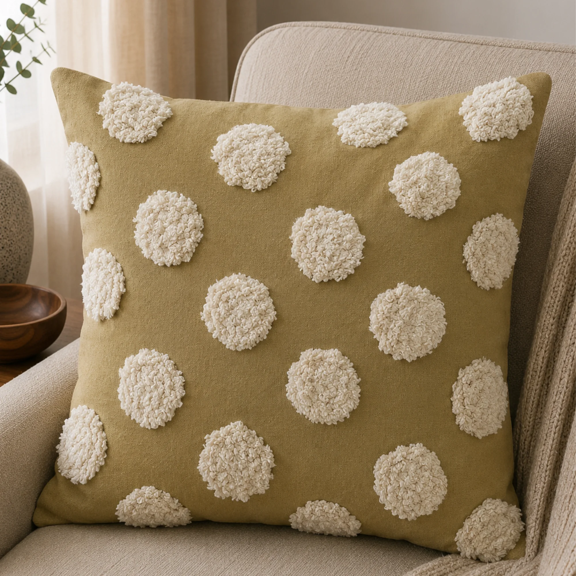 Tufted Pom-Pom Dot